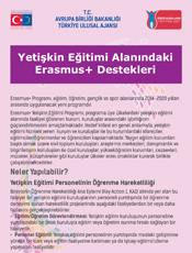 Yetişkin Eğitim Alanındaki ERASMUS+ Destekleri