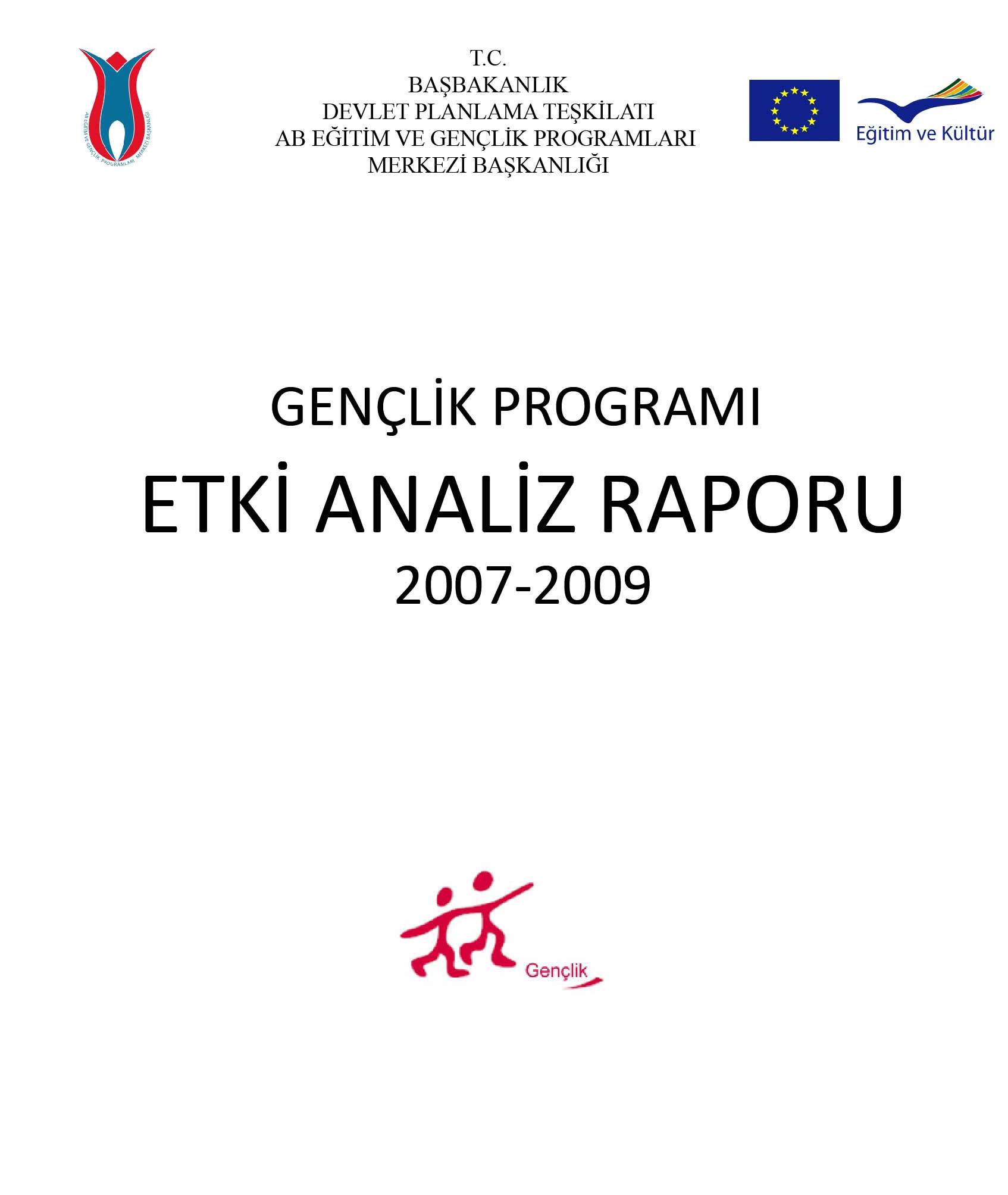  Gençlik 2007-2009 Etki Analizi