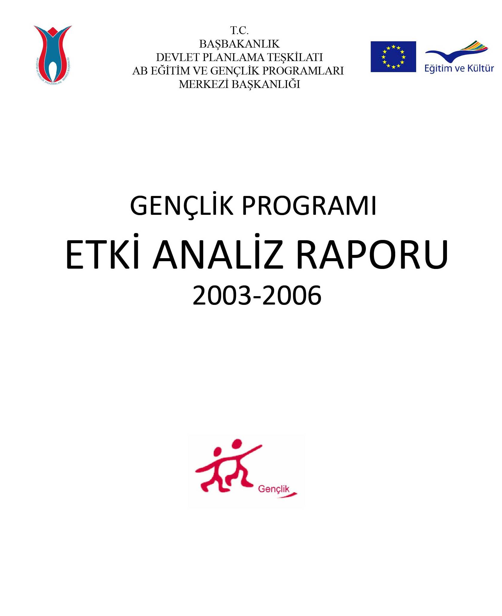 Gençlik 2003-2006 Etki Analizi