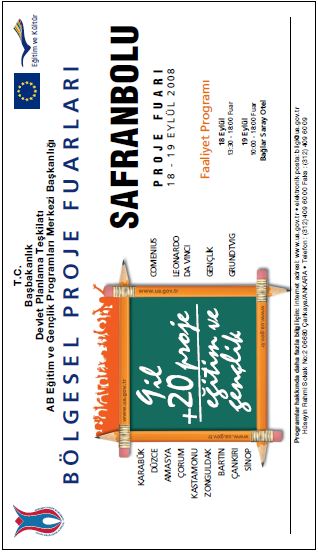 Proje Fuarı Safranbolu 2008 Bilboard